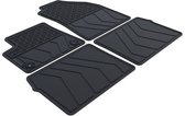 Tapis de voiture en caoutchouc pour Citroën C3 Aircross - 2025-présent - 4 pièces - Version : C3 Aircross | 5 places | Électrique