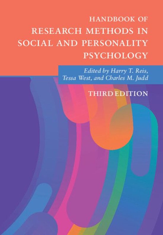 Cambridge Handbooks in Psychology - Handbook of Research Met ... - cover