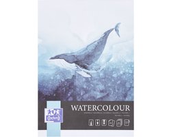 Aquarelblok oxford watercol a4 20v 300gr gelijmd | 15 stuks