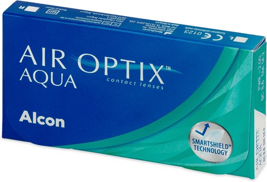 +2.75 Air Optix Aqua - 6 pack - Lentilles mensuelles - Lentilles de contact