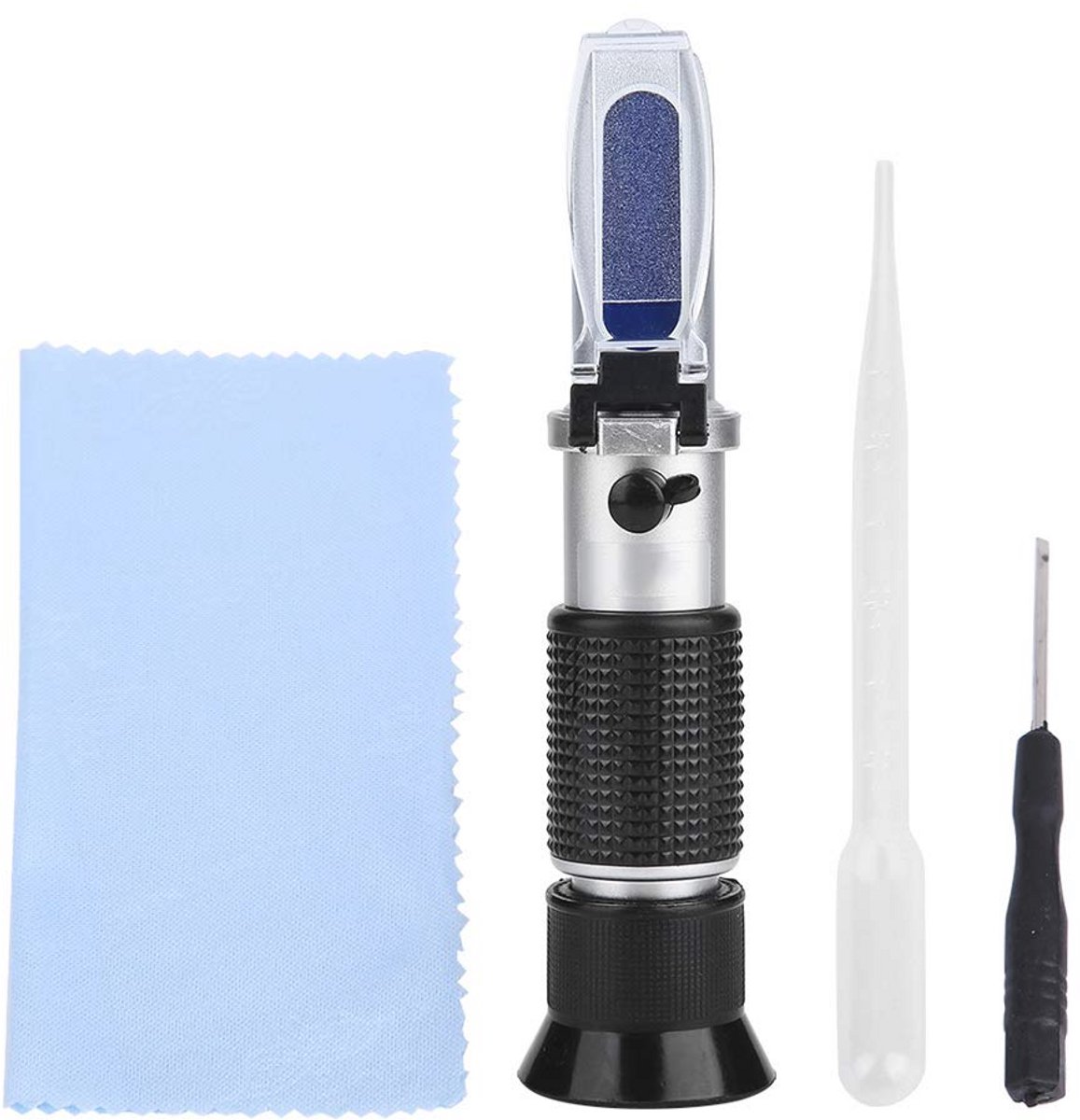 Antivries Refractometer - Handheld Tester voor Glycol Koelvloeistof en Batterijvloeistof