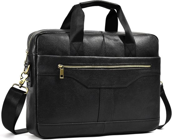 Vind laptoptas leer 17 inch op - maart 2026
