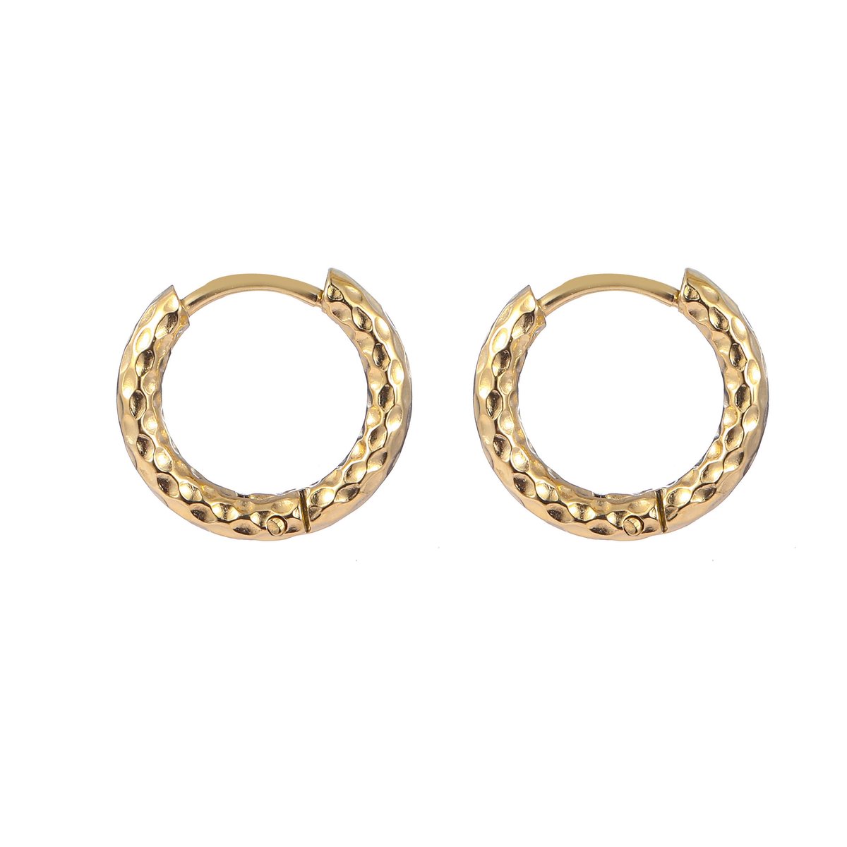 Karma oorbel pull through square zilver M1843