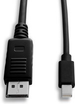Mini DisplayPort to DisplayPort Cable V7 V7MDP2DP-6FT-BLK-1E Black