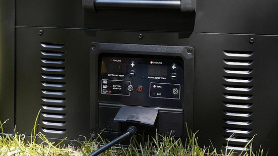 Mestic Koelbox Compressor MCCP-90 AC/DC Dual Zone - Koelen en vriezen van -18 °C tot +10 °C - Inhoud: 90 L - Digitaal display met twee USB aansluitingen van Mestic — afbeelding 5
