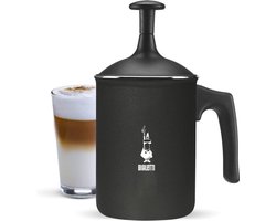 Melkopschuimer voor 3 Kopjes - 0,5 L, Zwart - Perfect voor Espresso en Cappuccino
