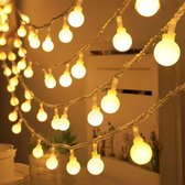 Lichtketting LED lichtdraad warm wit 189LED 3m