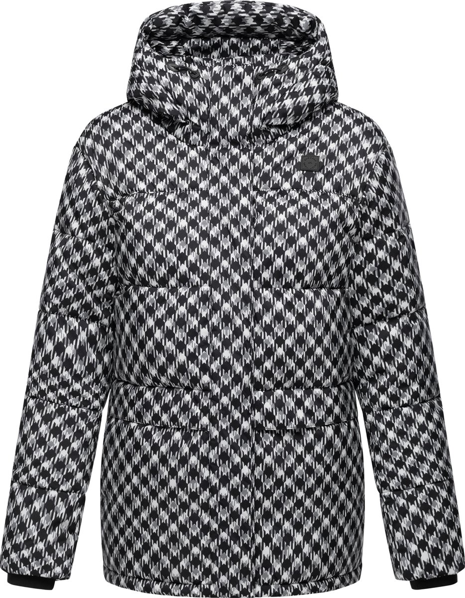 Ragwear Dames Gewatteerd jack Wikesh Print