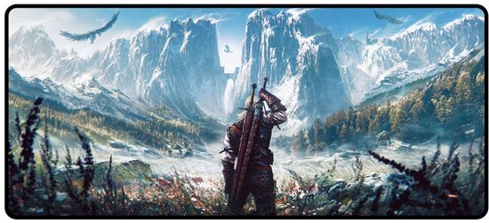 DEVplus The Witcher XXL Mousepad Skellige Mouse pads