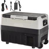 Bol.com Auto Koelbox -Compressor Koelbox - Compressor Koelkast - Koelbox - Koelkast en Vriezer - -20°C tot +10°C - 53L - Draagba... aanbieding