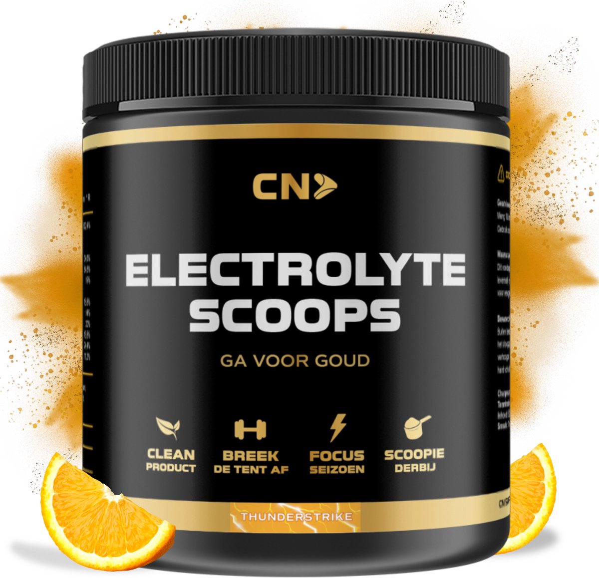 Goedkoopste CN Supplements Electrolyte Scoops - Thunderstrike - Mineralen - After Workout - Hydratatie & Herstel Na Zweten - 300 gram - 60 Doseringen