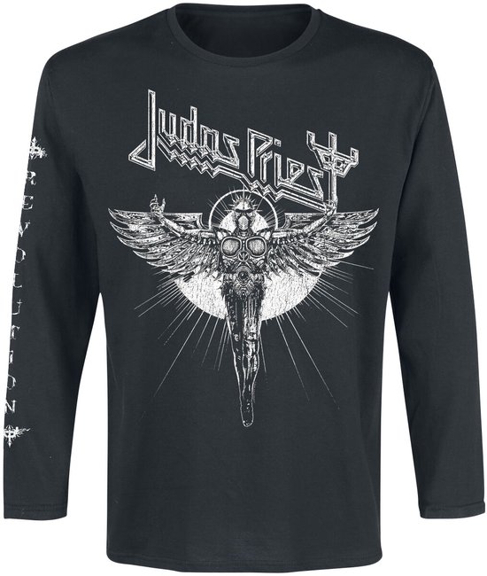 Judas Priest Revolution Album Heren Shirt met lange mouwen - zwart - S