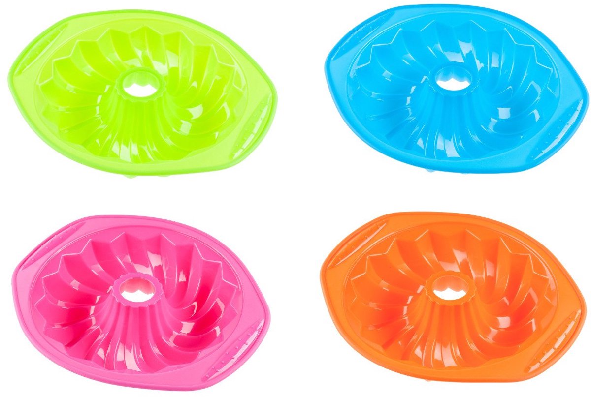 Kinghoff - Siliconen Bakvorm met Schoorsteen - 30x26,5x5,8cm - Vaatwasserbestendig - Hittebestendig