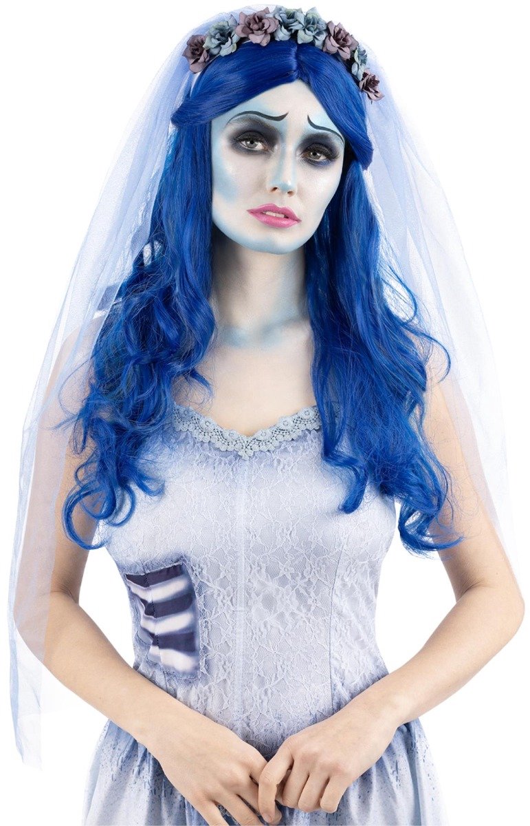 Corpse Bride Emily pruik