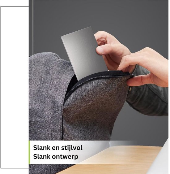 CRLYN® Harde Schijf Extern - Draagbare - 500GB Opslag - Zilver van Merkloos — afbeelding 4