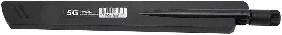Zyxel Antenne 5g Draadloos 5g/Lte Ts9 voor Router Adapter Sma Vrouwelijk Naar Mannelijk Outdoor Wifi High Gain Az7795g in Mast Lte Extern Omnidirectioneel Indoor Actief High (Wit