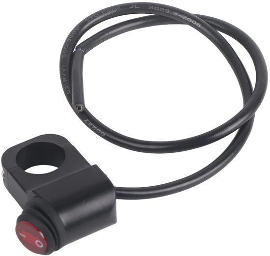 Geschikt voor 12V Motorfiets ATV Waterdichte Stuur Koplamp Schakelaar - LED Mist Spot Light Aan/Uit Schakelaar — afbeelding 2