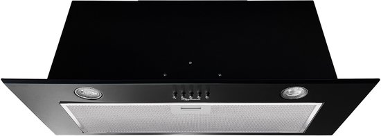 Afzuigkap Kaufmann Fenix 70 BL, inbouwkap 70 cm, zwart 1000 m³/h