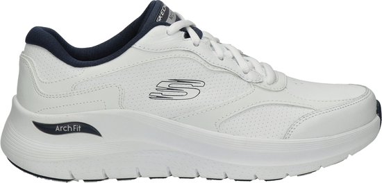KHS　club800 Skechers Arch Fit 2.0 Safehouse heren sneaker - Wit blauw