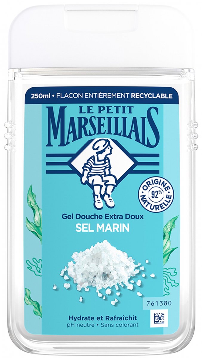 Goedkoopste Le Petit Marseillais Douchegel Korrel Zout 250ml
