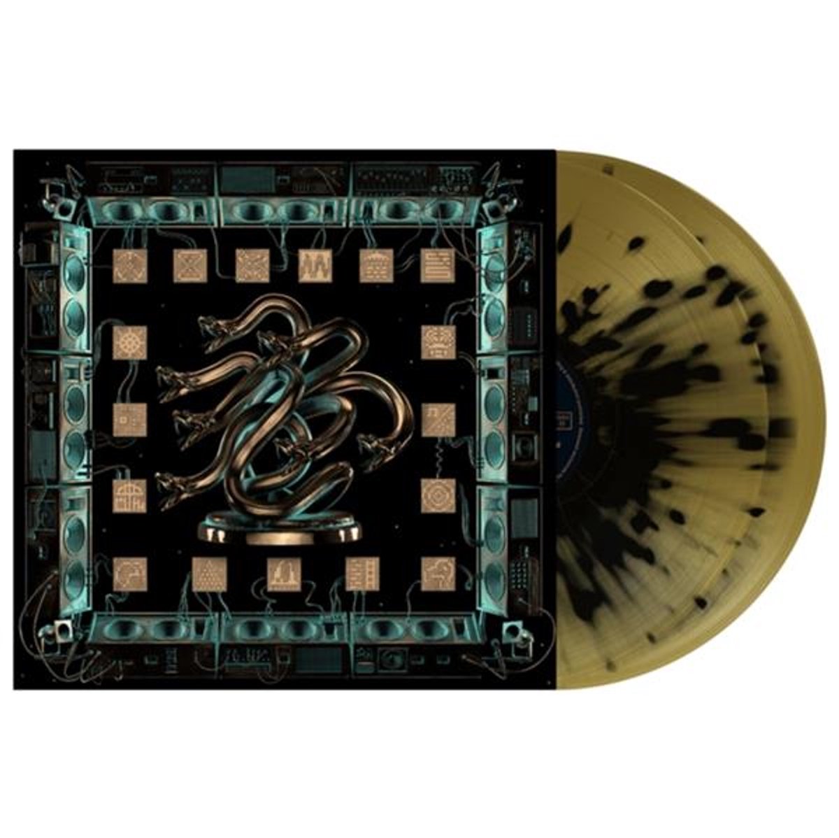 Chunky Shrapnel (Gold/Black Splatter Vinyl)