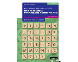 MHR personeel organisatie communicatie 2025/2026 Theorie-/opgavenboek