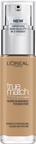 L’Oréal Paris True Match Foundation - 6.5D/W Caramel - Natuurlijk Dekkend - 30 ml