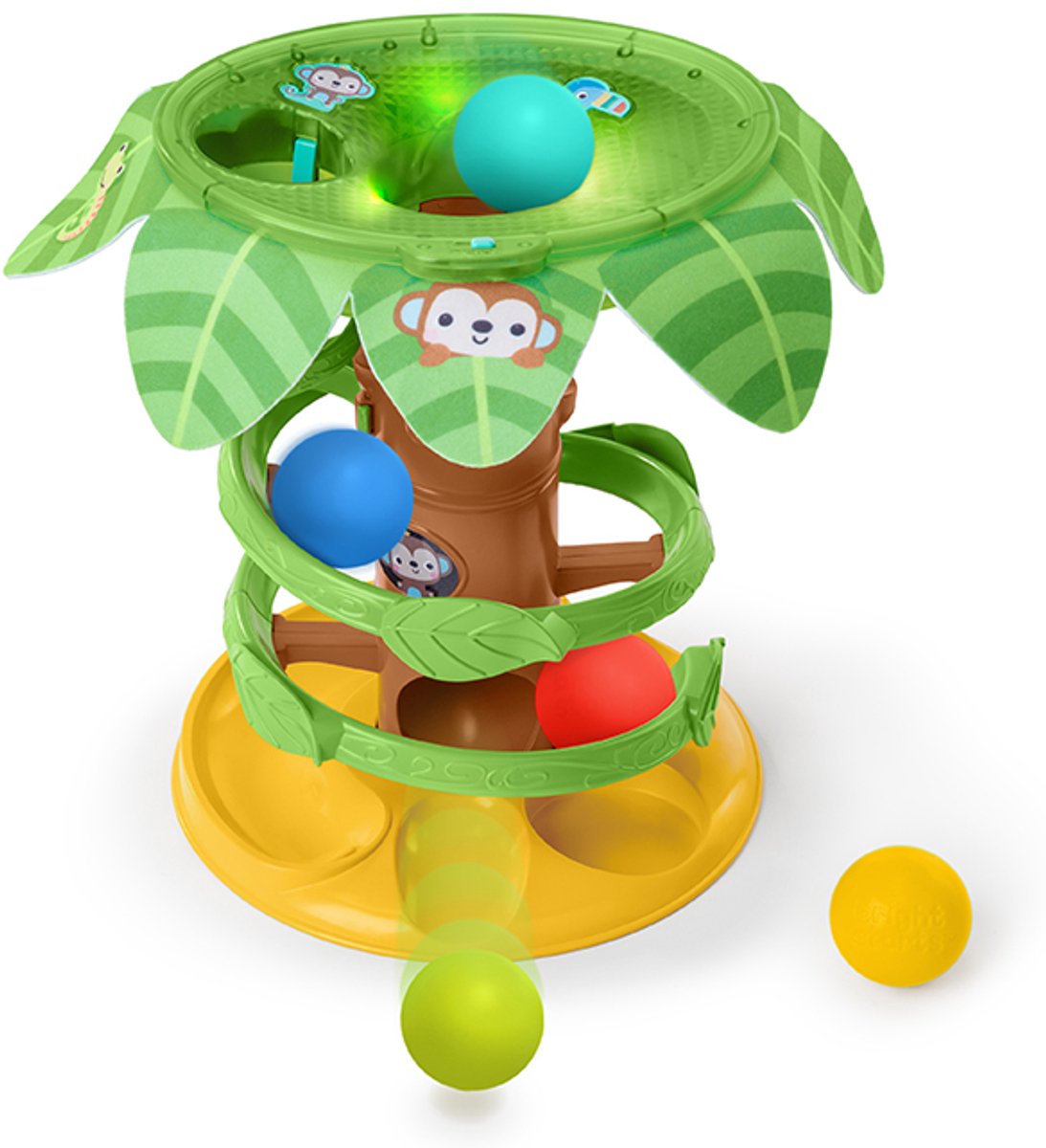 Baby knikkerbaan tropical twirl - Bright Starts - vanaf 6 maanden