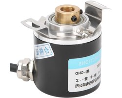 Half Hollow Axis ABZ incrementele encoder met 6000 RPM en 30 mA stroomverbruik, compact ontwerp voor technische toepassingen en kantoorautomatisering