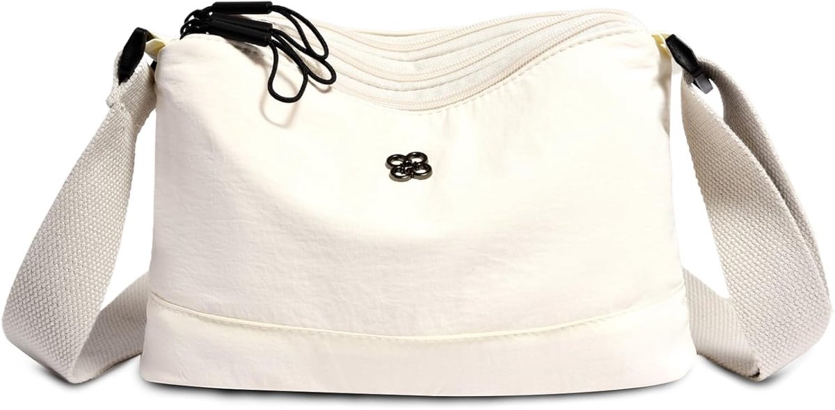 Ibenzoa® Duurzame en Waterbestendige Nylon Schoudertas - Multifunctioneel Design