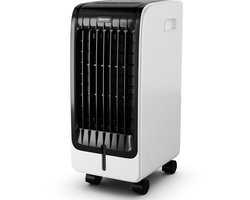 SureDeal® - Luchtkoeler - 6L - Verdampingskoeler met Afstandsbediening -Timer - 3 Snelheden - Zwart/Wit - Draagbaar