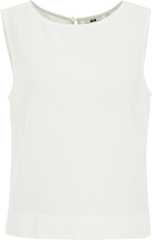 WE Fashion Dames top van linnenmix