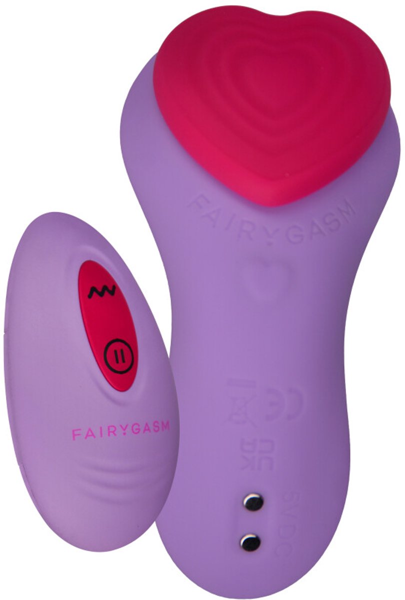 Vibrator "HeartGem" paars