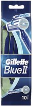 Bol.com Gillette Blue II Wegwerpscheermesjes 10 stuks aanbieding