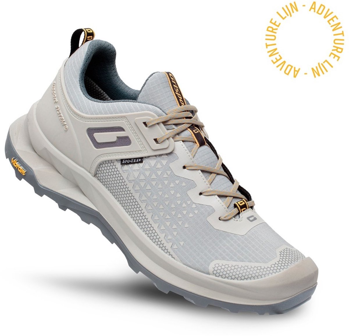 Grisport Explorer Low Wandelschoen Heren leren lage wandelschoenen Grijs