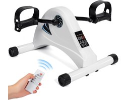 Stoelfiets - Bureaufiets - Deskbike - Bewegingstrainer - Handvaten - Fietstrainer met Instelbare Weerstand - Mini Hometrainer - Under Deskbike - Mobiliteitstrainer - Fitness - Bewegen Tijdens Je Werk - Beentrainer - Geschikt voor Armen en Benen