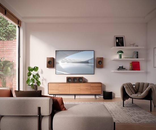 KEF Q4 Meta - On-Wall Speaker - Walnoot van KEF — afbeelding 2