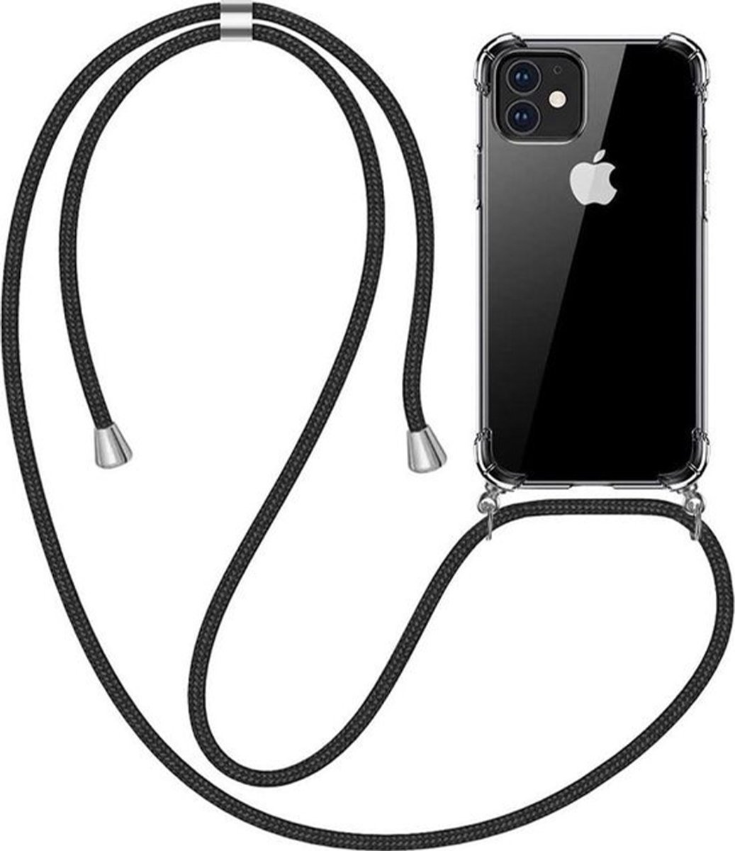 Hoesje geschikt voor Samsung Galaxy A56 - Backcover - Flexibel - Koord - TPU - Transparant