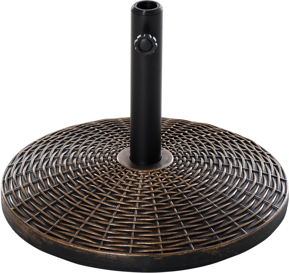 4goodz Parasolvoet 25 kg Cement - middelgrote parasols Ø35/Ø38/Ø48 mm