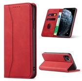 Hoesje geschikt voor Samsung Galaxy A56 - Bookcase - Pasjeshouder - Portemonnee - Kunstleer - Rood