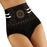 Sous-vêtements post-partum - Culotte en maille - taille XXL - Lavable - pour Grossesse et maternité - post-partum - shapewear - Zwart - Drap de fermeture - bande ventrale après l'accouchement - Sous-vêtements taille haute
