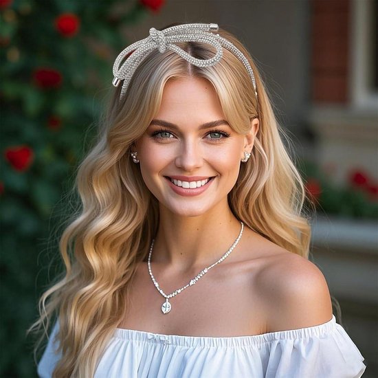 Qiwenr Strass Hoofdbanden, Kristallen Strass Hoofdbanden, Haarband Qiwenr Strass Hoofdbanden, Kristallen Strass Hoofdbanden, Haarband