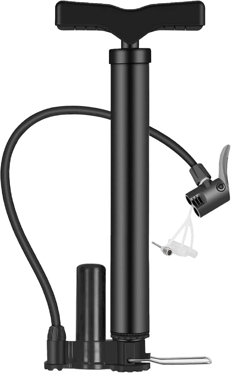 Fietspomp - Fietspomp Voor Fietspompen voor Engelse, Schrader en Presta ventielen - Adaptoren voor Waterspeelgoed en Ballen - Met luchtkolom