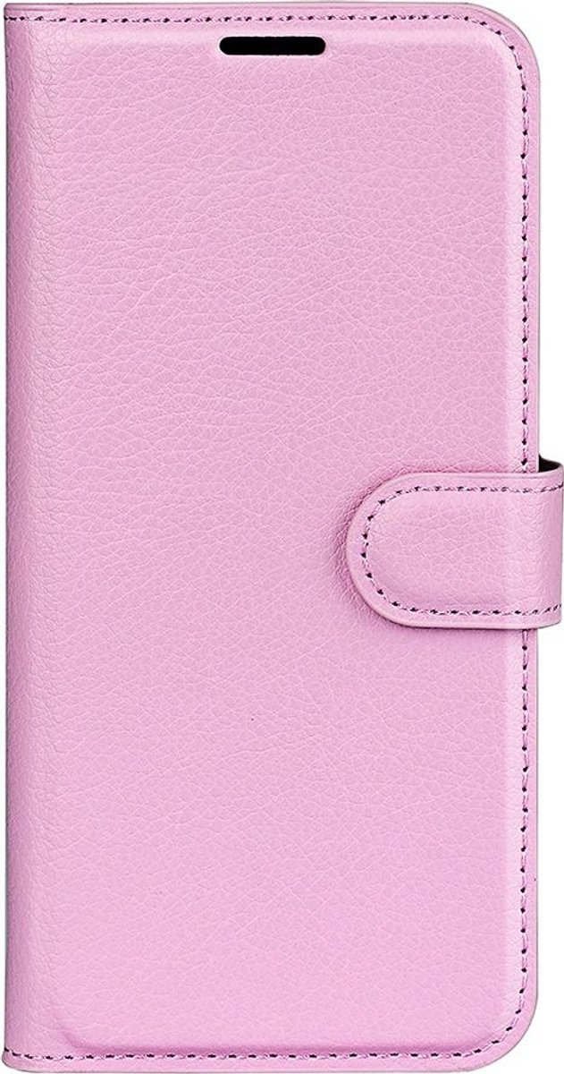 Mobigear Telefoonhoesje geschikt voor OnePlus 10 Pro Hoesje | Mobigear Classic Bookcase Portemonnee | Pasjeshouder voor 3 Pasjes | Telefoonhoesje voor Pinpas / OV Kaart / Rijbewijs - Roze
