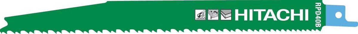 Hitachi Schrobzaagbladen rpd40b/s3456xf blister van 200 bladen