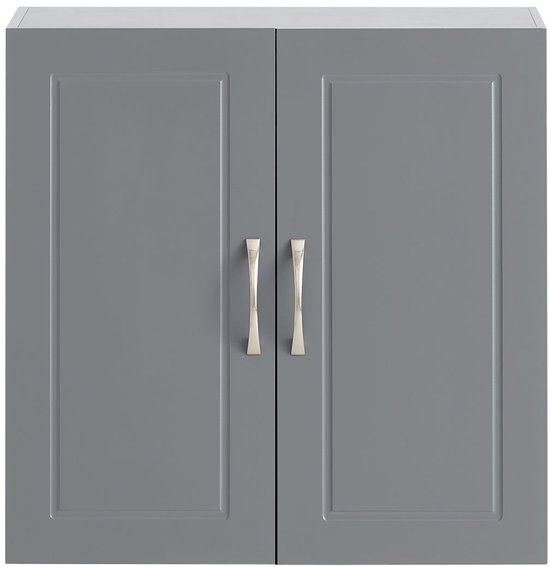 SoBuy Badkamerwandkast, Opbergkast, Hangend Opbergmeubel, Hoge Kast Met 3 Deuren 90x30x60 Cm Zwart Frg231 L Sch