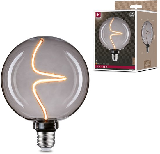 Led Rookglas Bol Floating Shine Standaard 230 V LED Globe 150lm 4W 1800K dimbaar ...