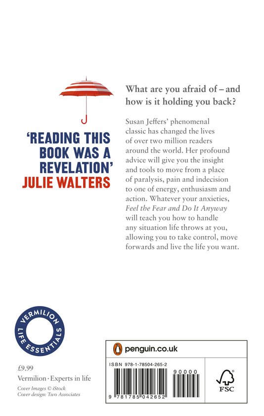 Feel The Fear And Do It Anyway