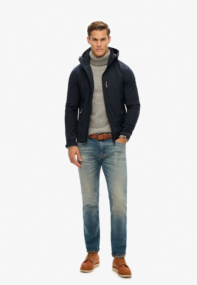 Superdry Soft Shell Jas – Heren Tussenjas Blauw