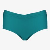 Osaga hipster bikinibroekje met overslag petrol - Petrol - Maat XXL